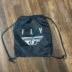 NWOT fly racing drawstring backpack